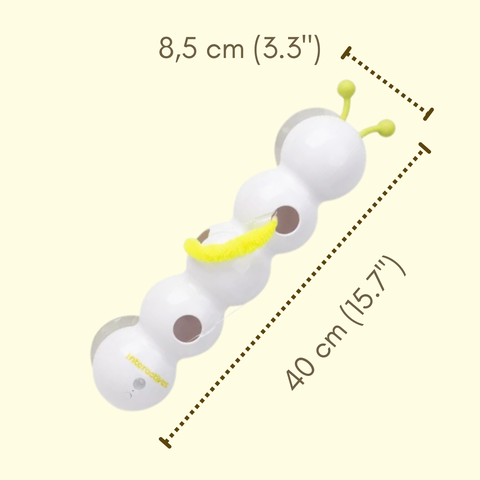 Caterpillar Cat Toy