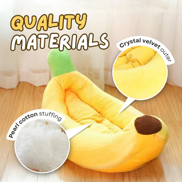 Pet Banana Bed