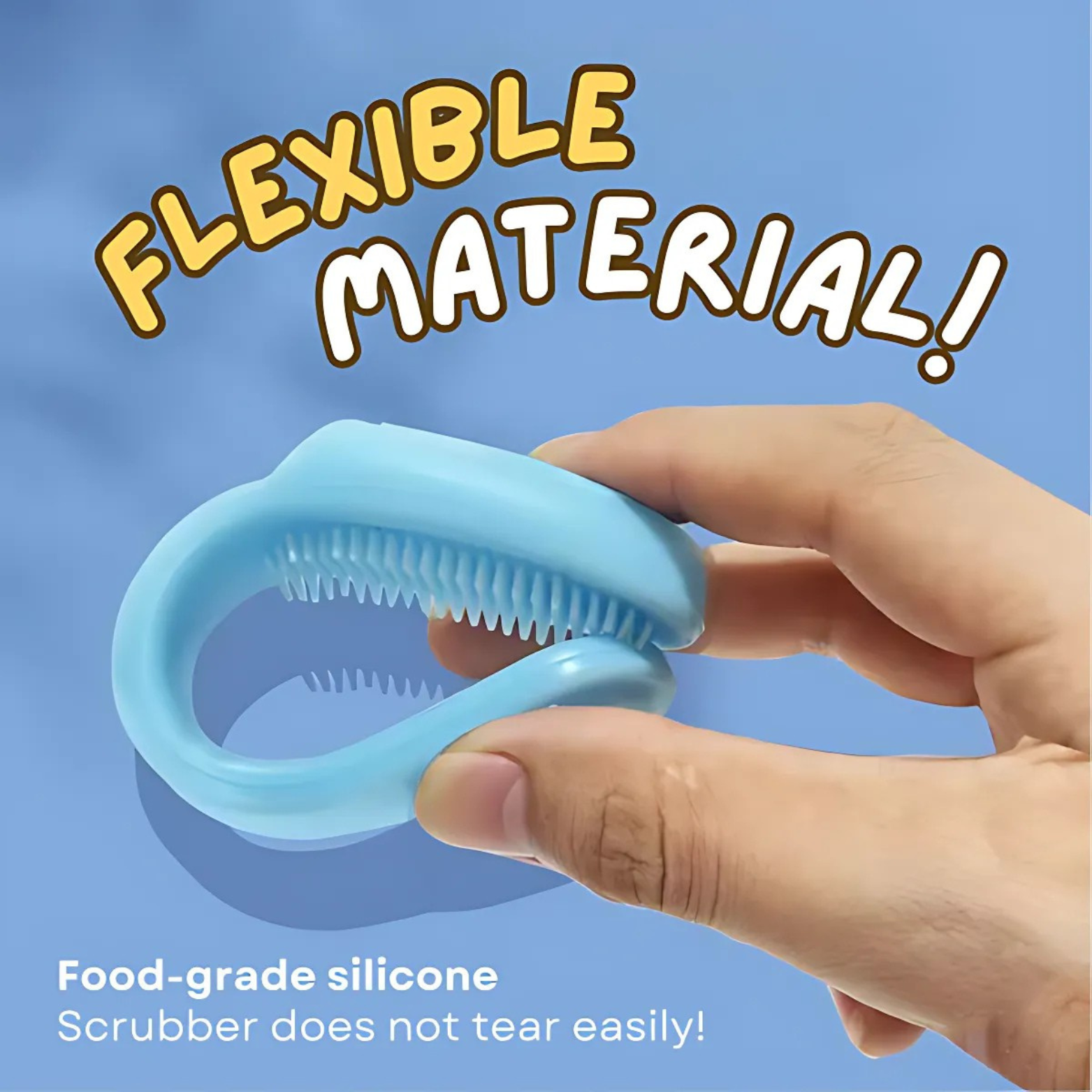 Silikon-Fingerschrubber