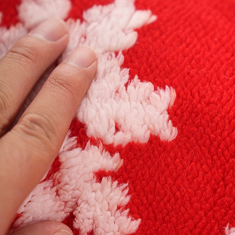 Christmas Cat Tunnel Bed