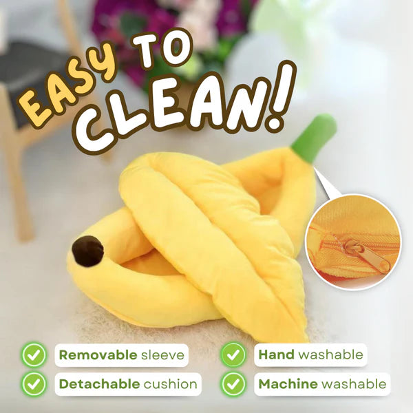 Pet Banana Bed