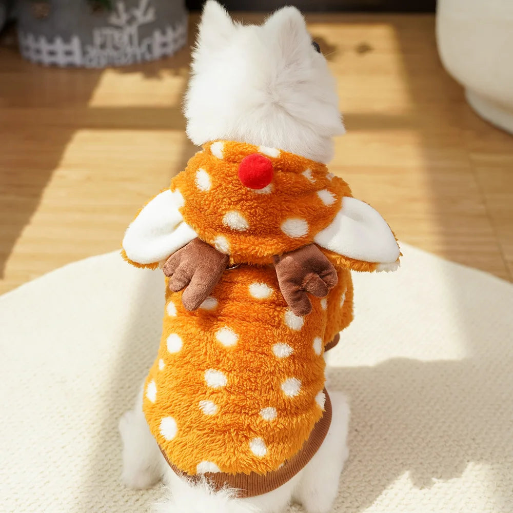 Christmas Rudolph Reindeer Pet Costume