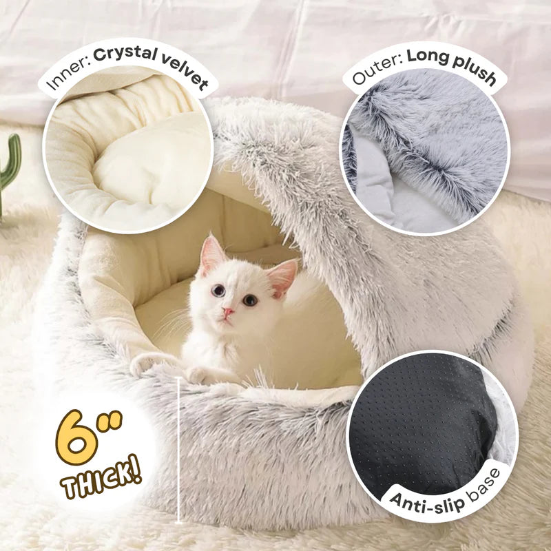 Gemütliches Muschelbett