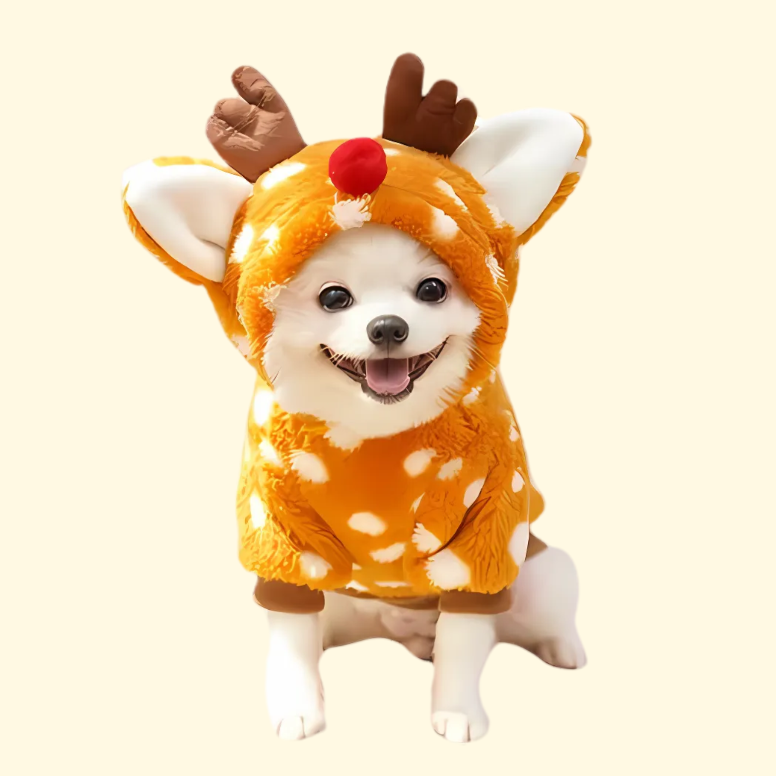 Christmas Rudolph Reindeer Pet Costume